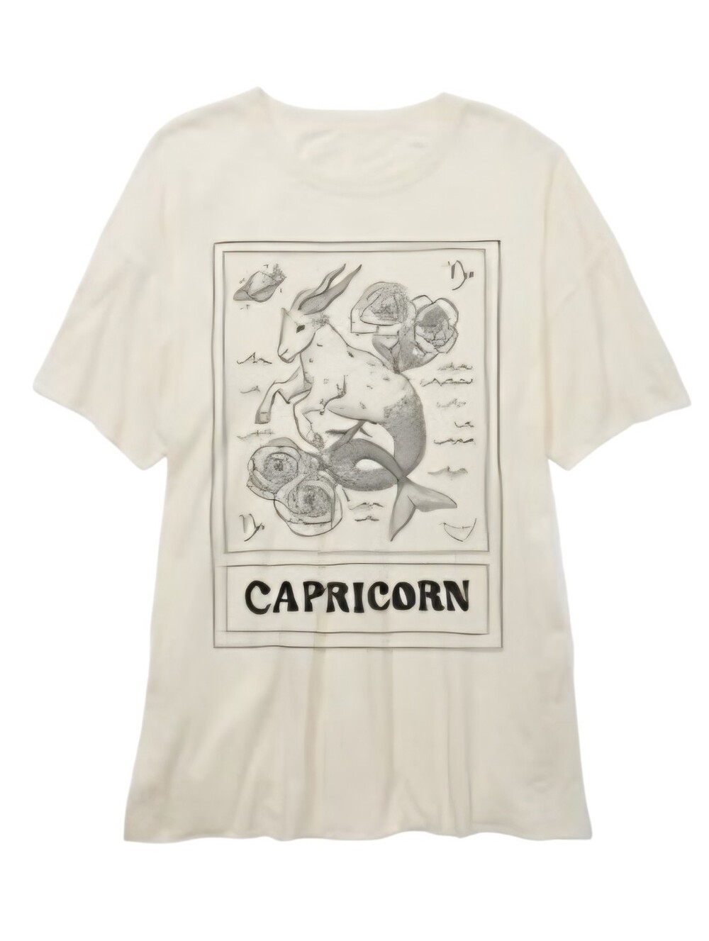 American Eagle Outfitters AE Oversized Capricorn Tee Women's Extra Small/ Small